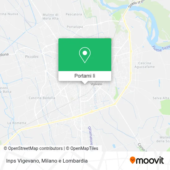 Mappa Inps Vigevano