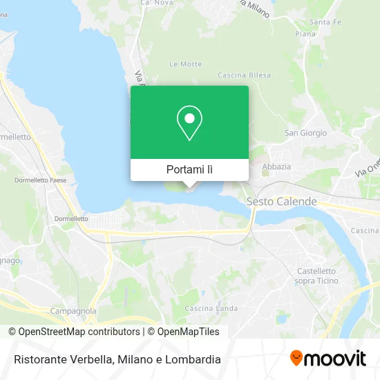 Mappa Ristorante Verbella
