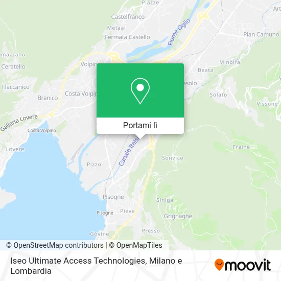 Mappa Iseo Ultimate Access Technologies