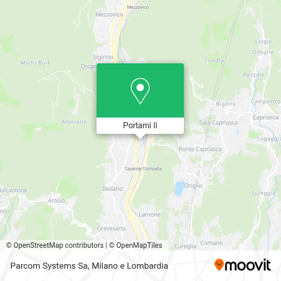 Mappa Parcom Systems Sa