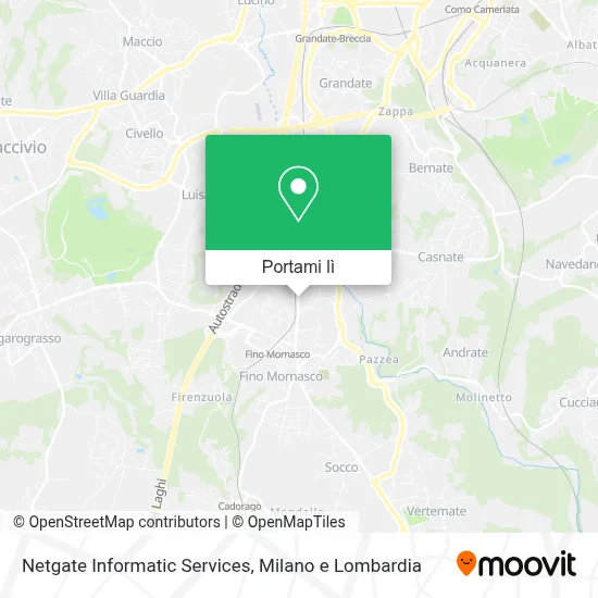 Mappa Netgate Informatic Services