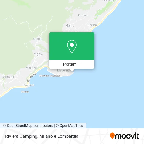 Mappa Riviera Camping