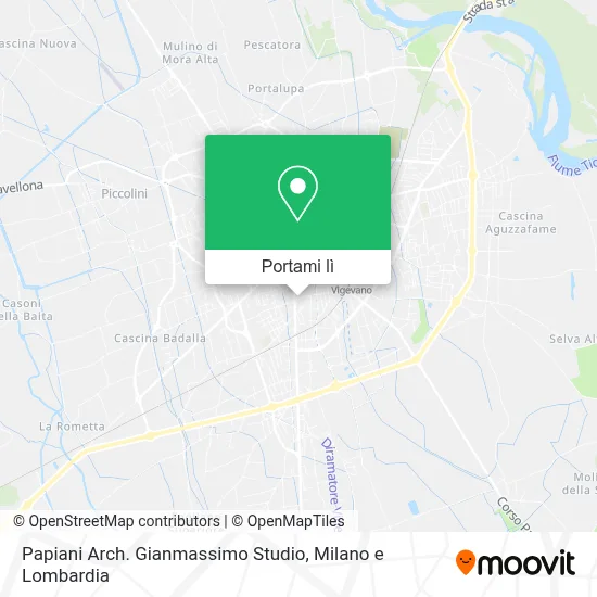 Mappa Papiani Arch. Gianmassimo Studio
