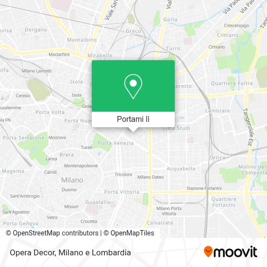Mappa Opera Decor