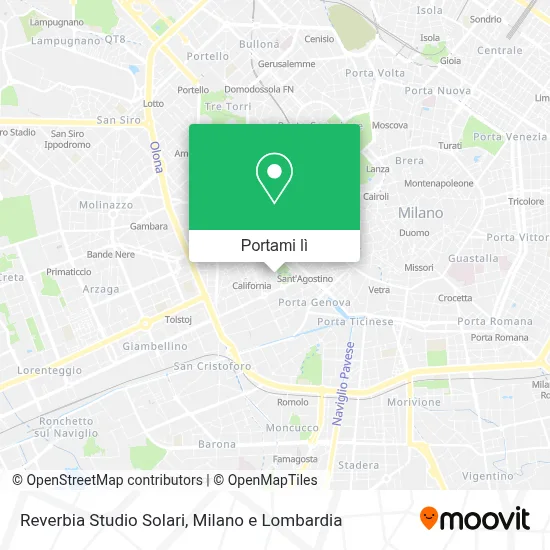 Mappa Reverbia Studio Solari