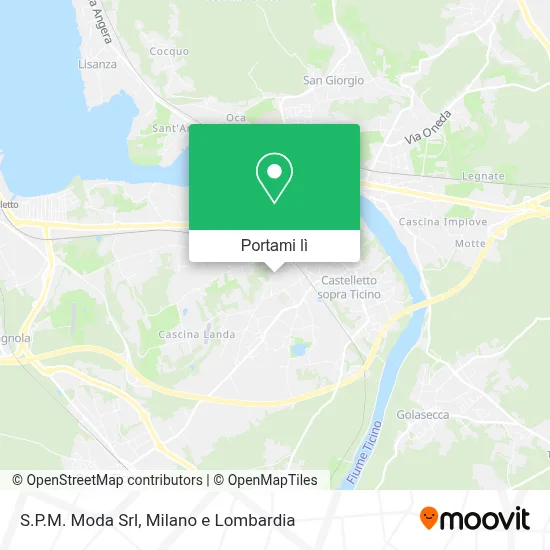Mappa S.P.M. Moda Srl