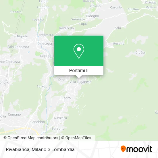Mappa Rivabianca