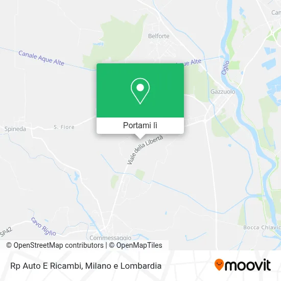 Mappa Rp Auto E Ricambi