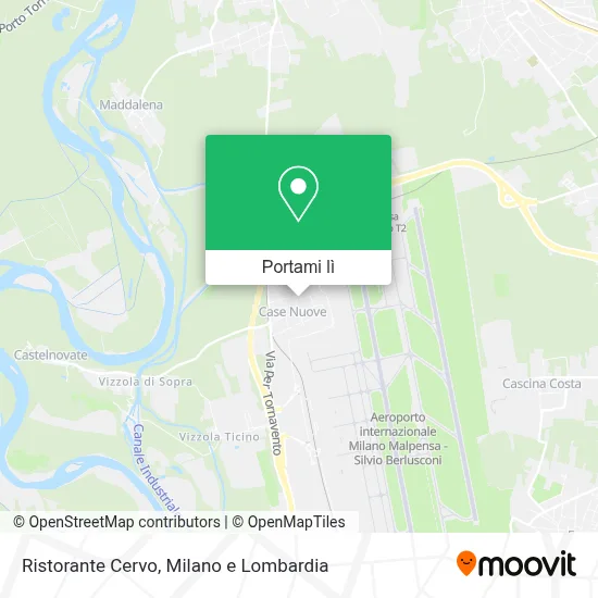 Mappa Ristorante Cervo