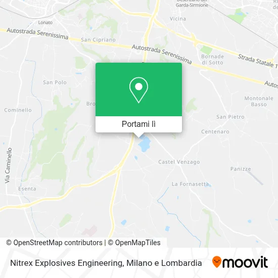 Mappa Nitrex Explosives Engineering