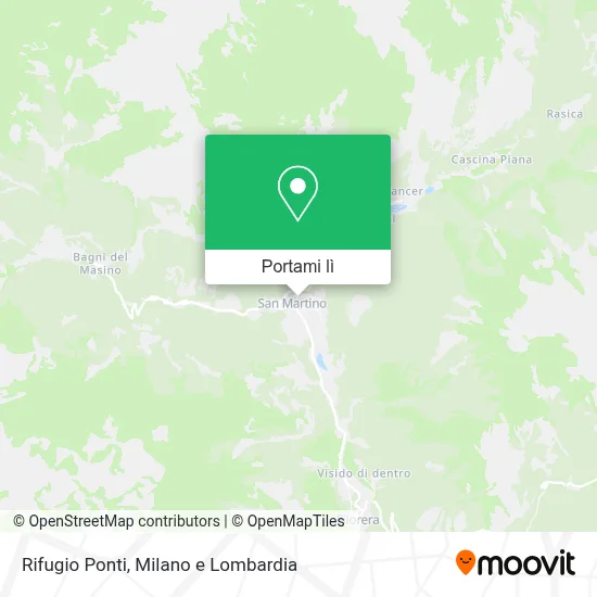 Mappa Rifugio Ponti