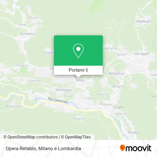 Mappa Opera Retablo