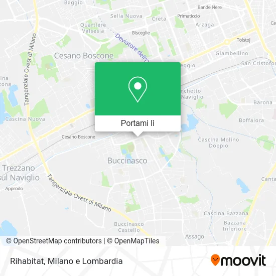 Mappa Rihabitat