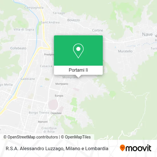 Mappa R.S.A. Alessandro Luzzago
