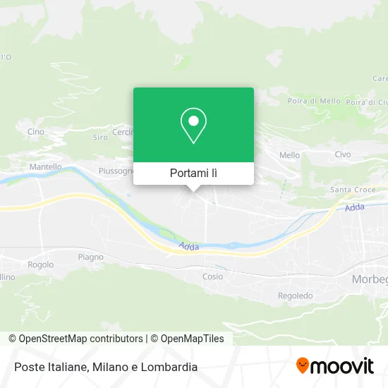 Mappa Poste Italiane