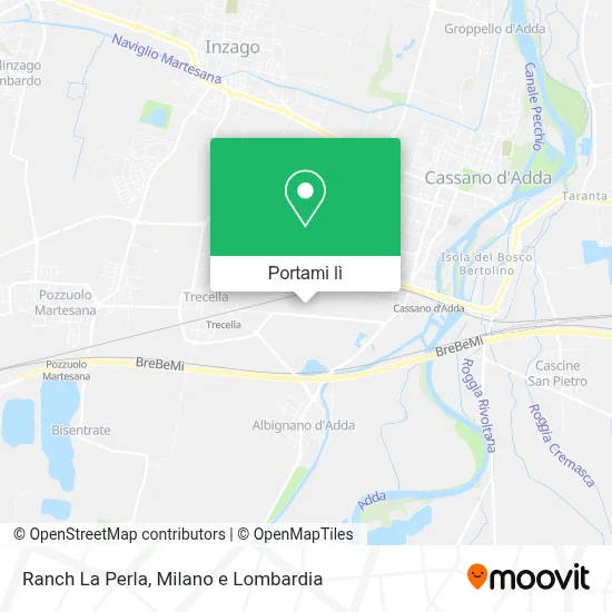 Mappa Ranch La Perla