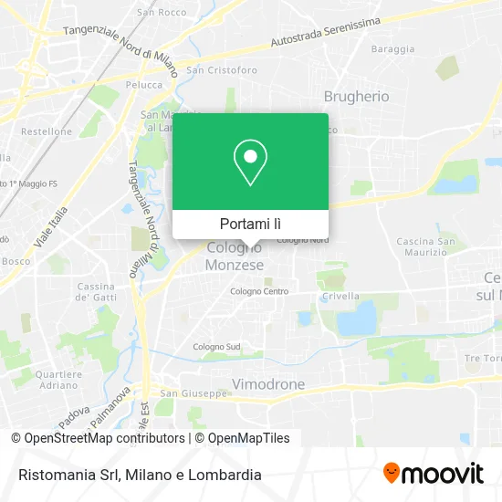 Mappa Ristomania Srl