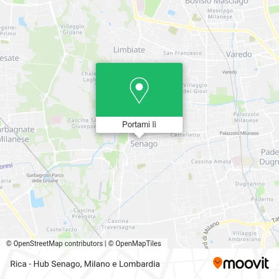 Mappa Rica - Hub Senago