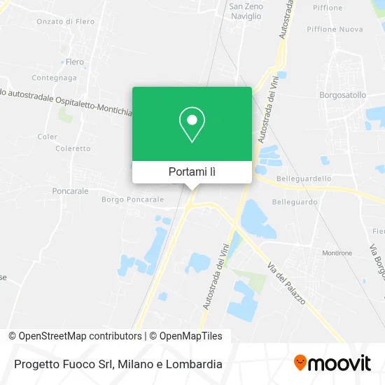 Mappa Progetto Fuoco Srl