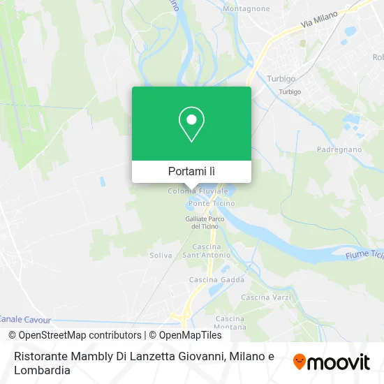 Mappa Ristorante Mambly Di Lanzetta Giovanni
