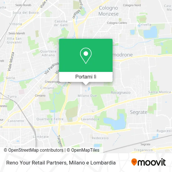 Mappa Reno Your Retail Partners