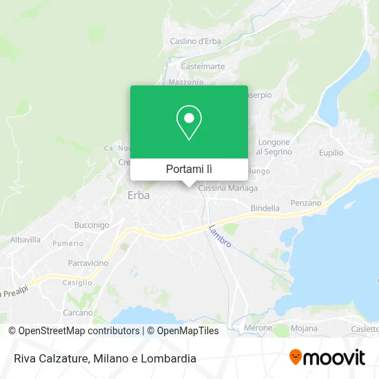 Mappa Riva Calzature