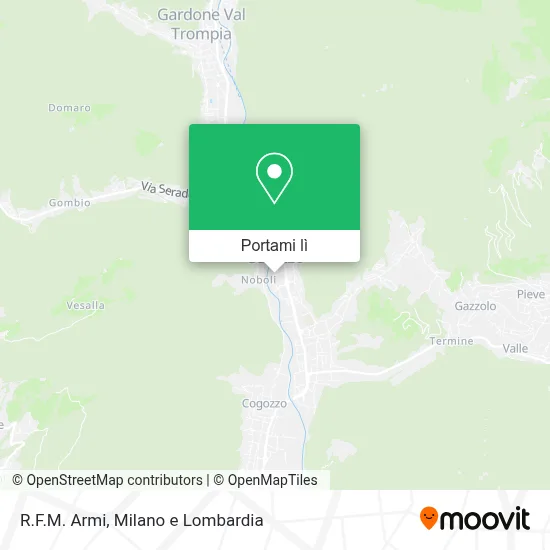 Mappa R.F.M. Armi