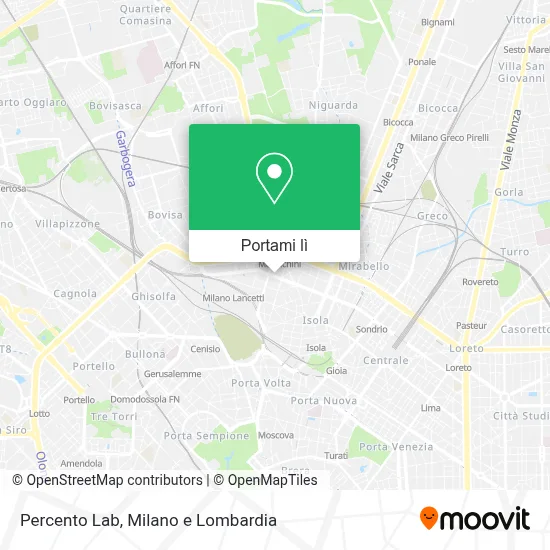 Mappa Percento Lab