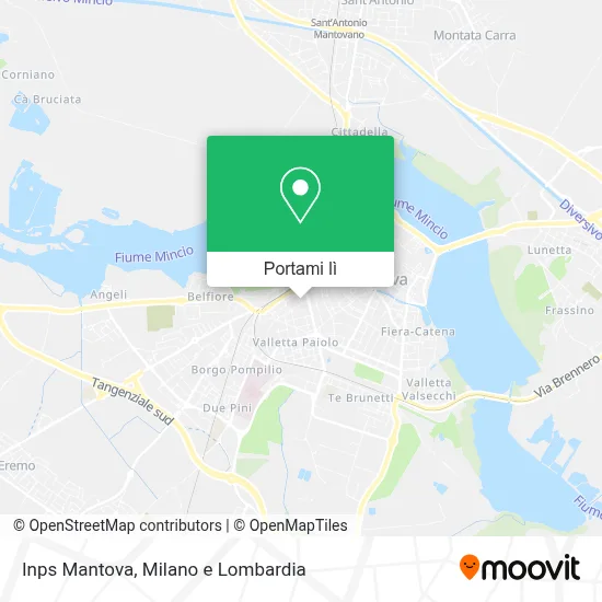 Mappa Inps Mantova