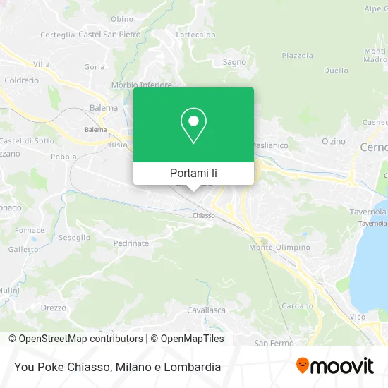 Mappa You Poke Chiasso