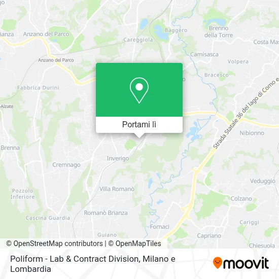Mappa Poliform - Lab & Contract Division