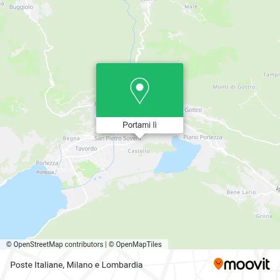 Mappa Poste Italiane