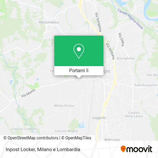 Mappa Inpost Locker