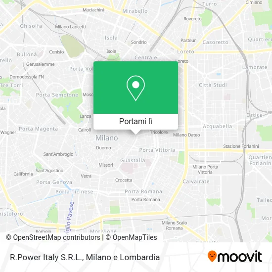 Mappa R.Power Italy S.R.L.