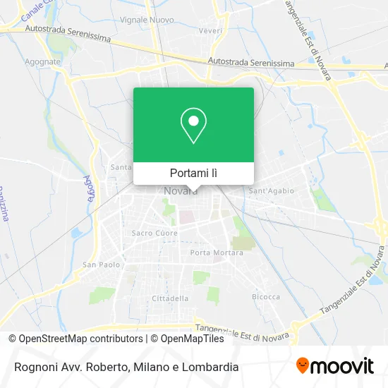 Mappa Rognoni Avv. Roberto