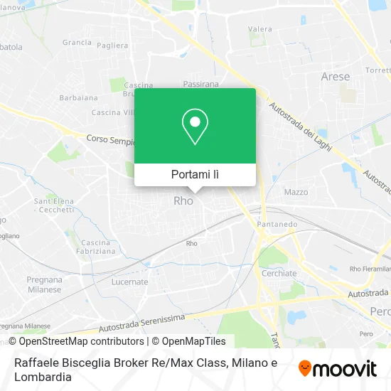 Mappa Raffaele Bisceglia Broker Re / Max Class