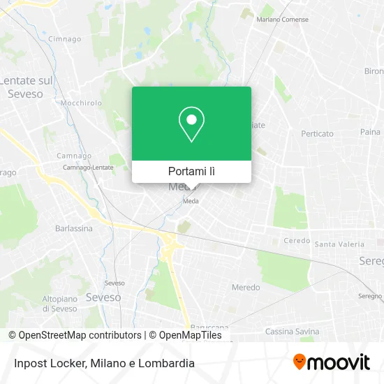 Mappa Inpost Locker