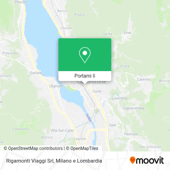 Mappa Rigamonti Viaggi Srl