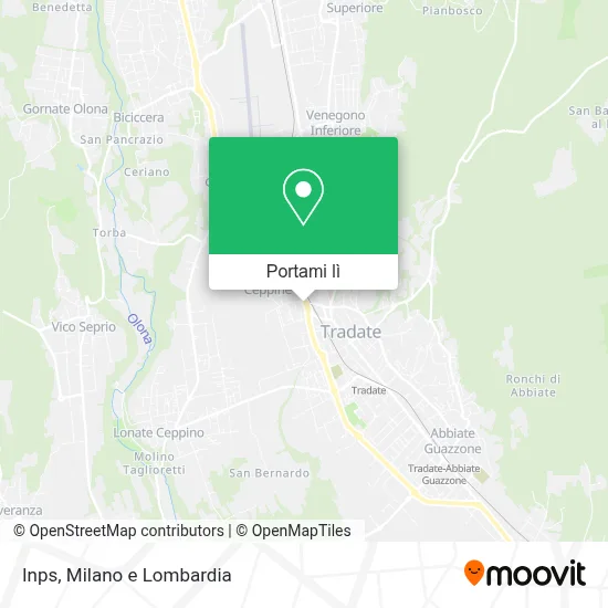 Mappa Inps