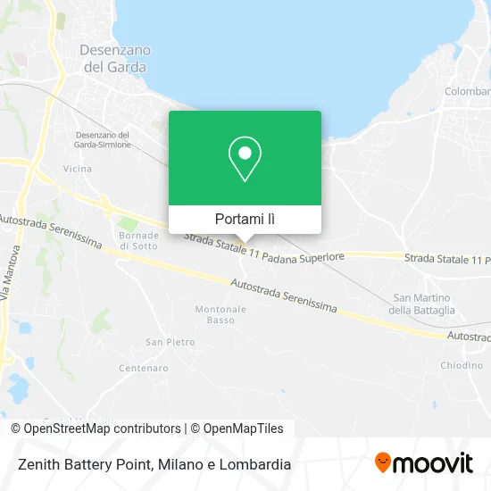 Mappa Zenith Battery Point