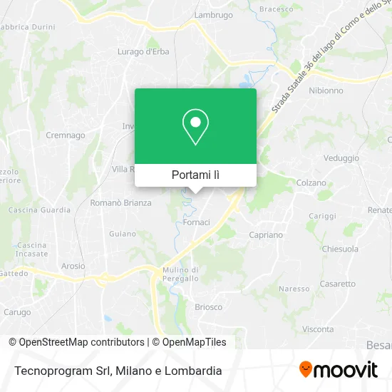Mappa Tecnoprogram Srl