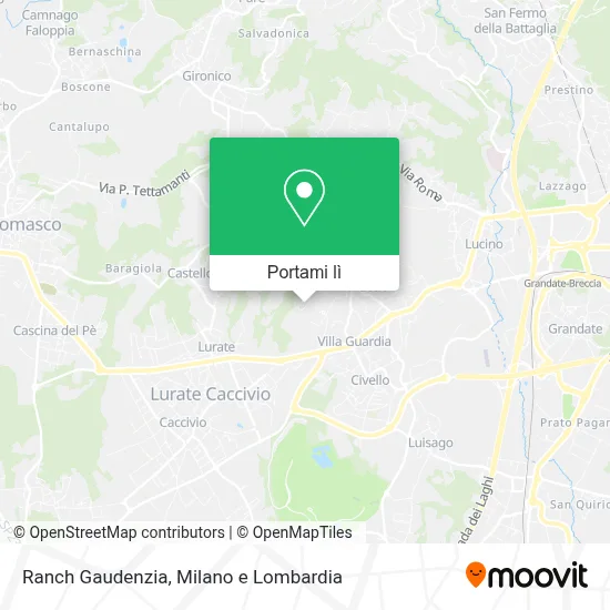 Mappa Ranch Gaudenzia