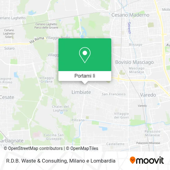 Mappa R.D.B. Waste & Consulting