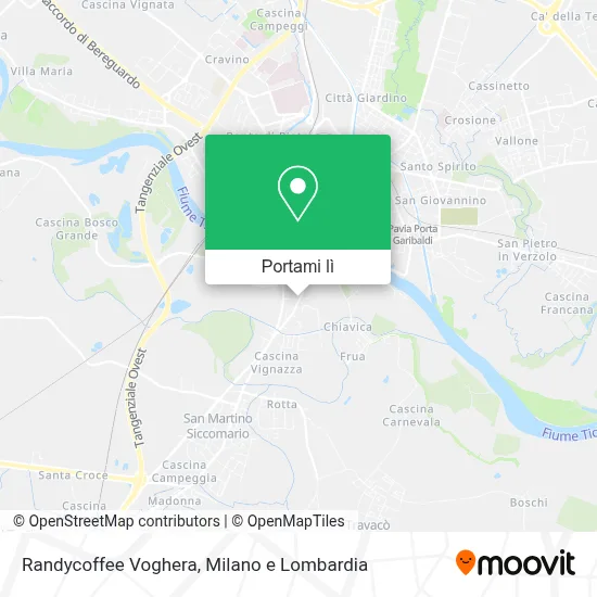 Mappa Randycoffee Voghera