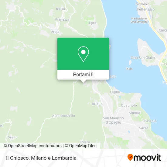 Mappa Il Chiosco