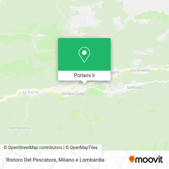 Mappa Ristoro Del Pescatore