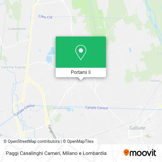 Mappa Paggi Casalinghi Cameri
