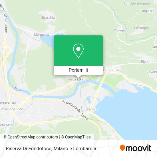 Mappa Riserva Di Fondotoce