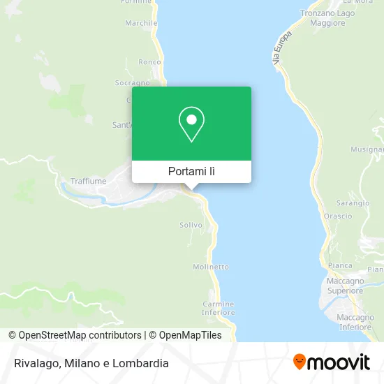 Mappa Rivalago