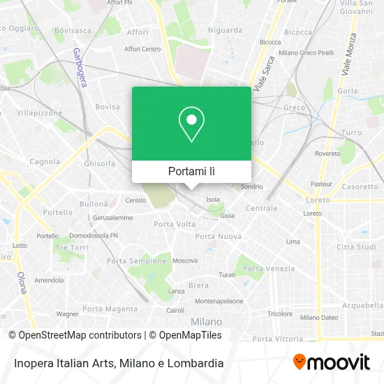 Mappa Inopera Italian Arts